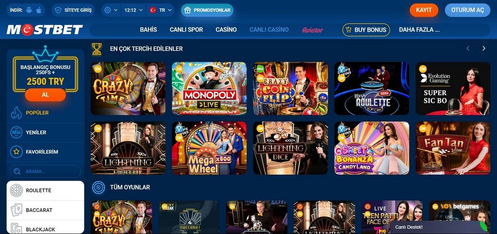 Вход через зеркало Mostbet на официальный сайт Mostbet